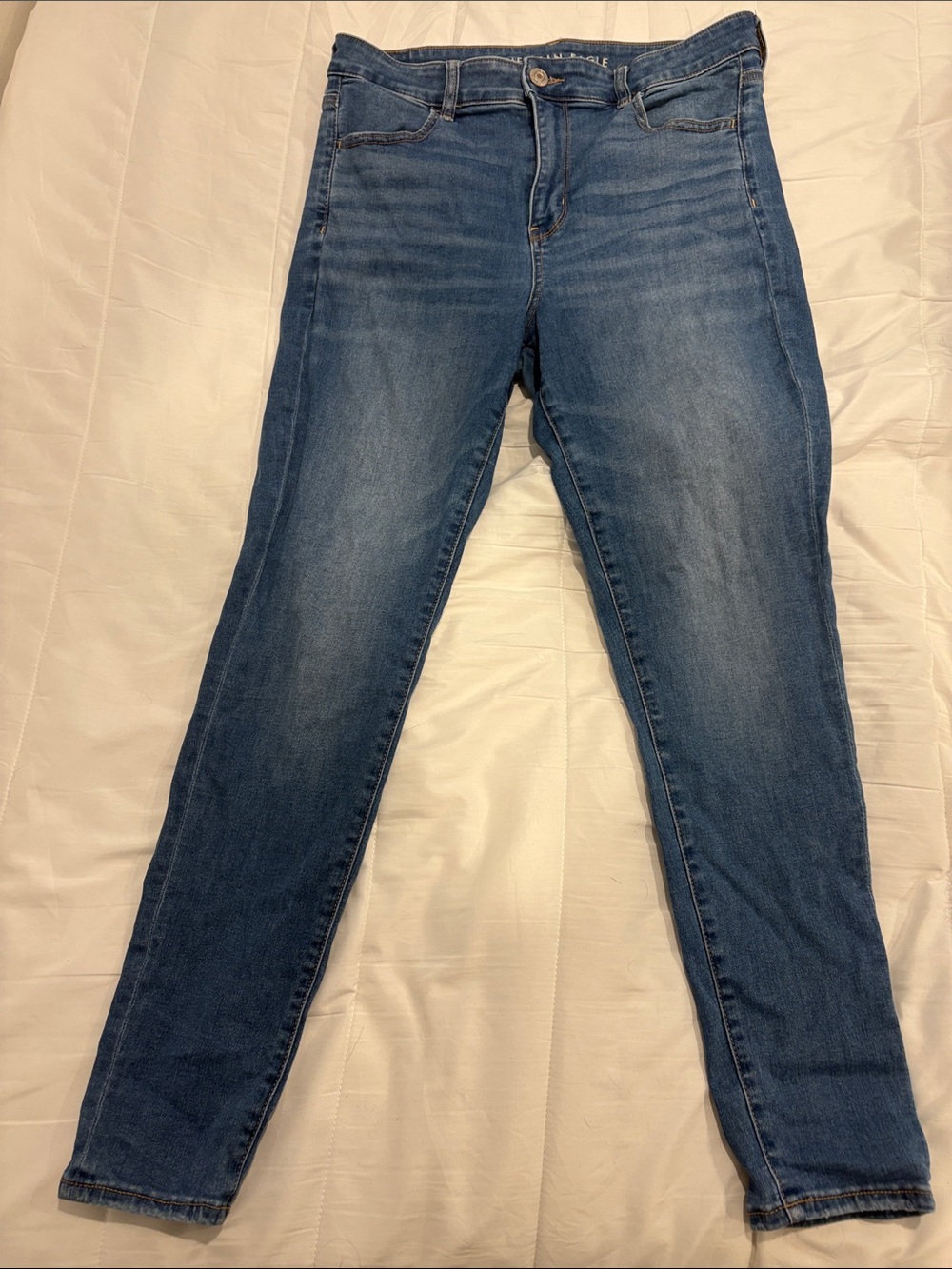 American Eagle Outfitters Dark Blue Skinny Jeans
